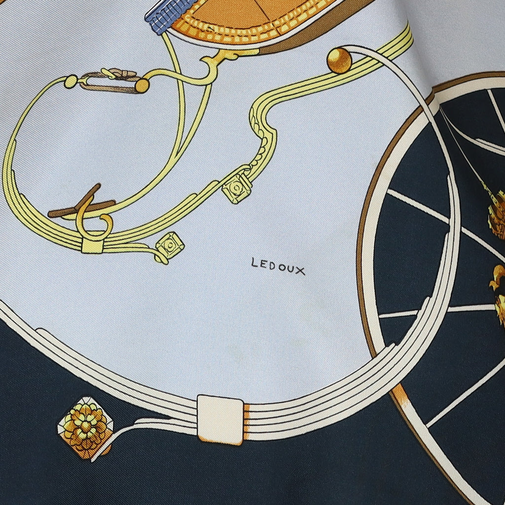 Hermès Springs Silk Scarf