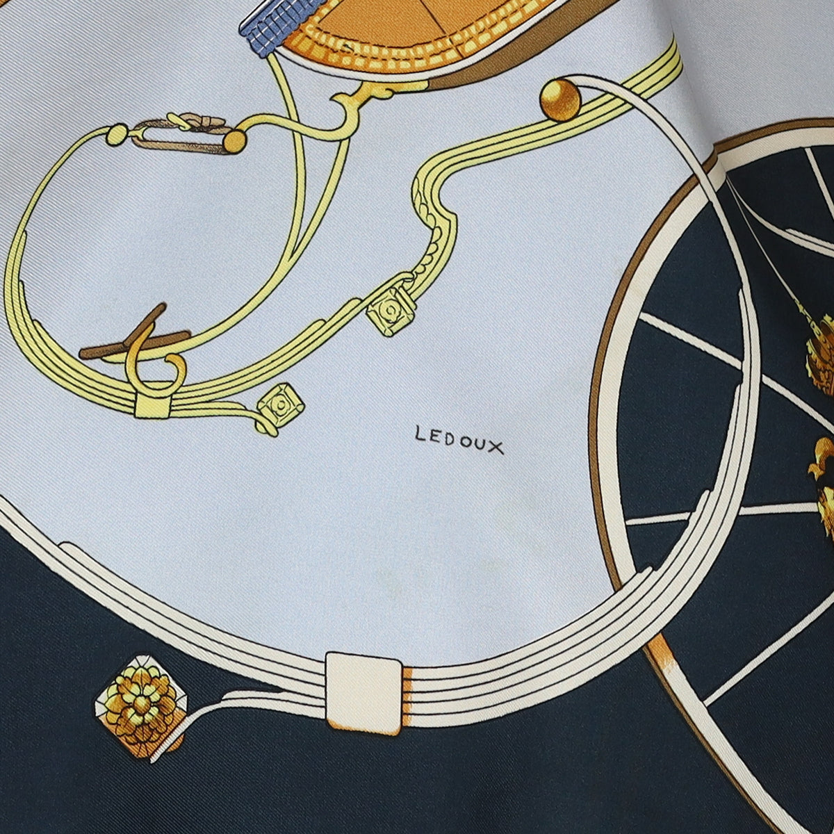 Hermès Springs Silk Scarf