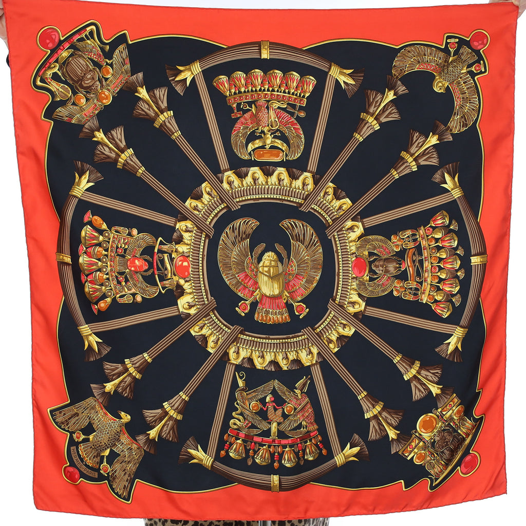 Hermès Egypte Silk Scarf