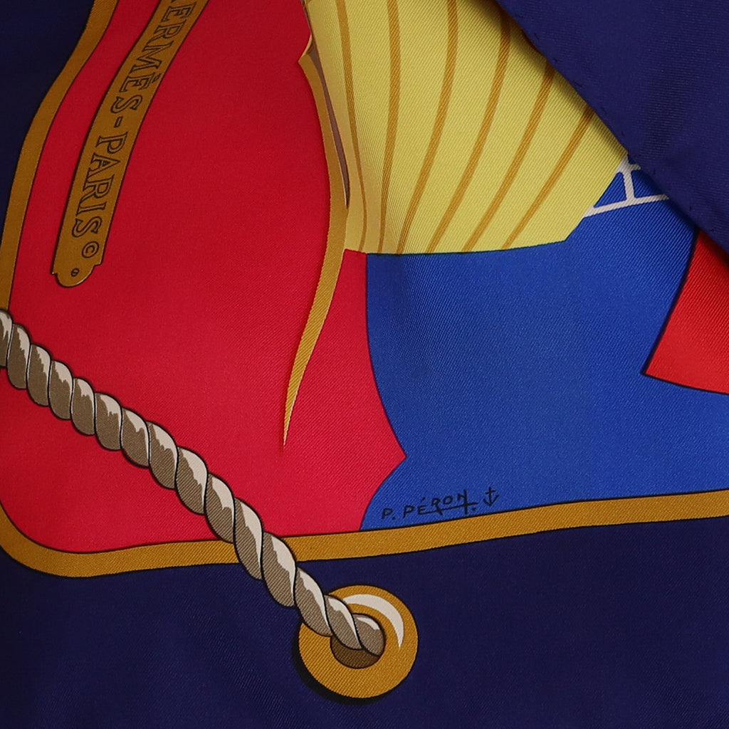 Hermès Grand Largue Silk Scarf