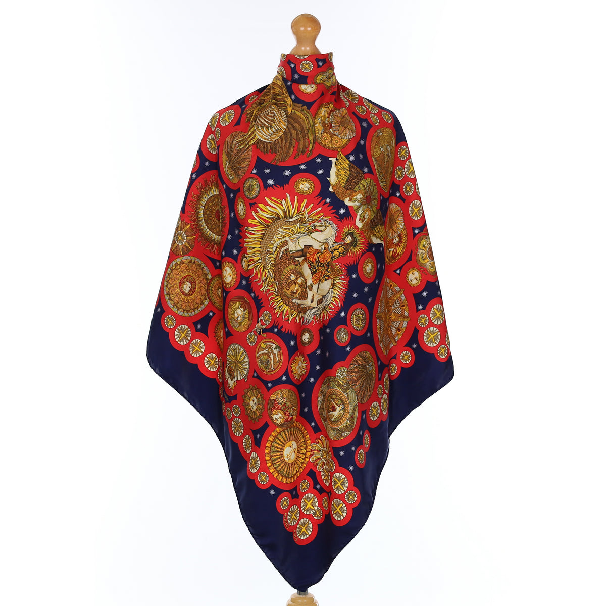 Hermès Le Roy Soleil Silk Scarf
