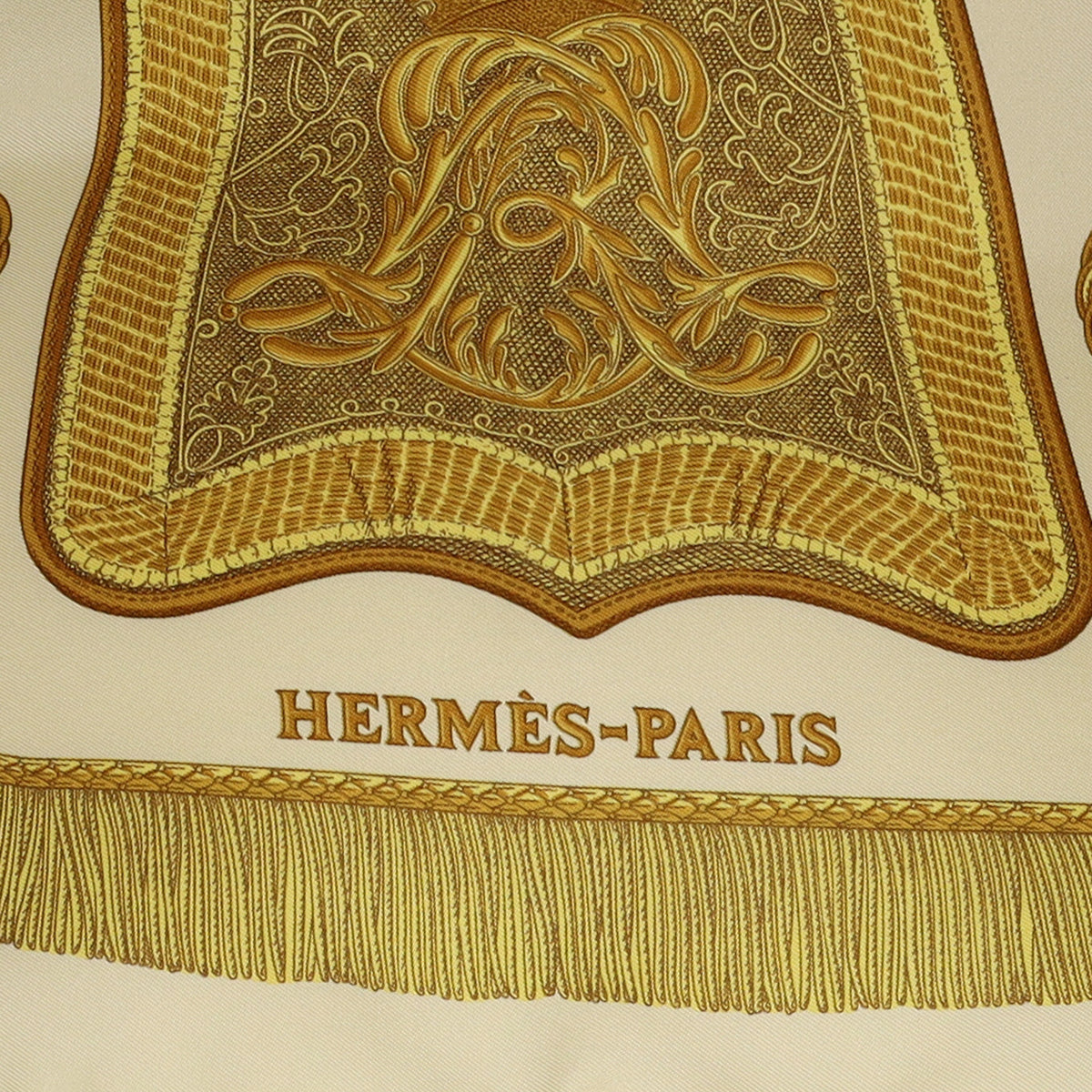 Pristine Hermès Poste et Cavalerie Vintage Silk Scarf