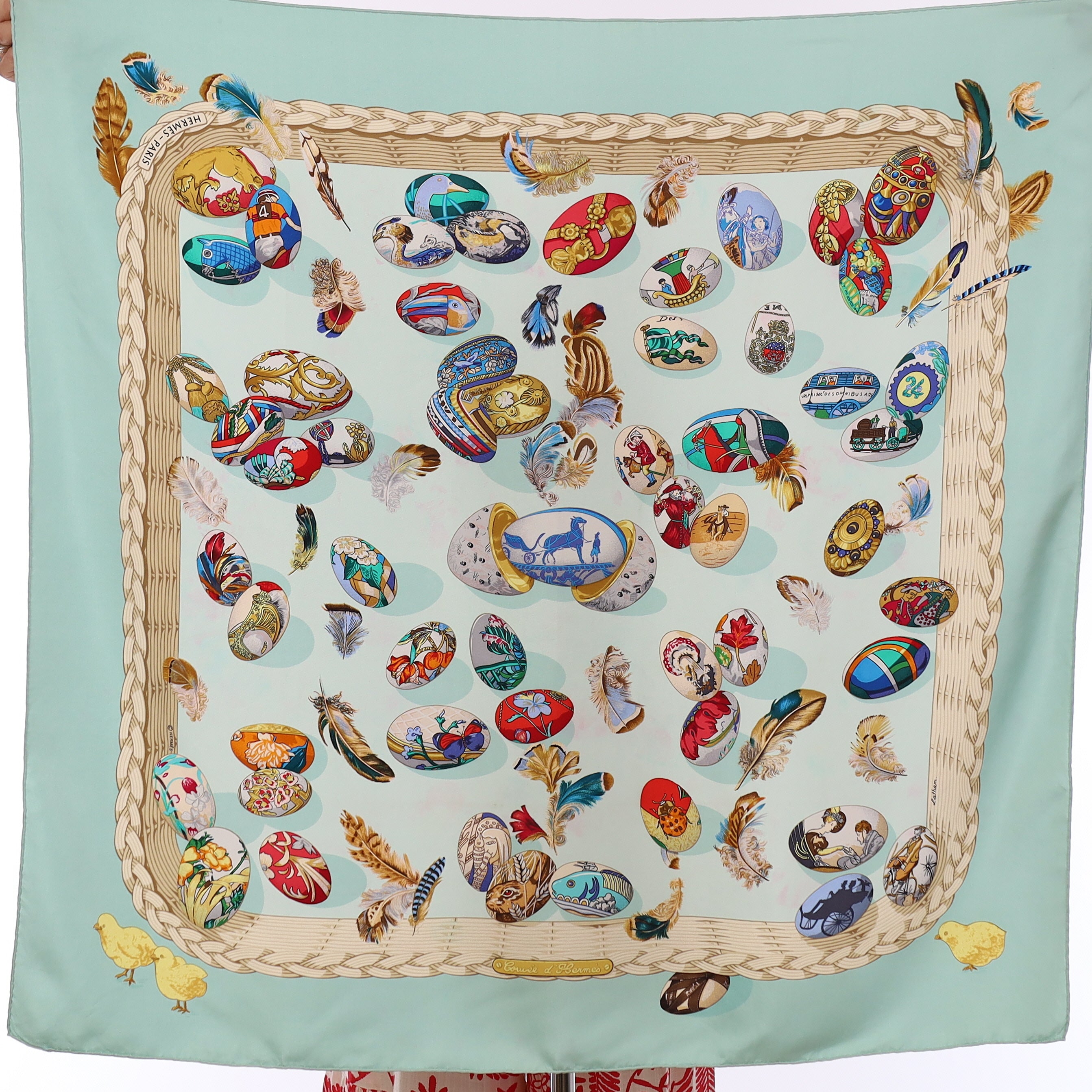 Couvée D'Hermès Silk Scarf