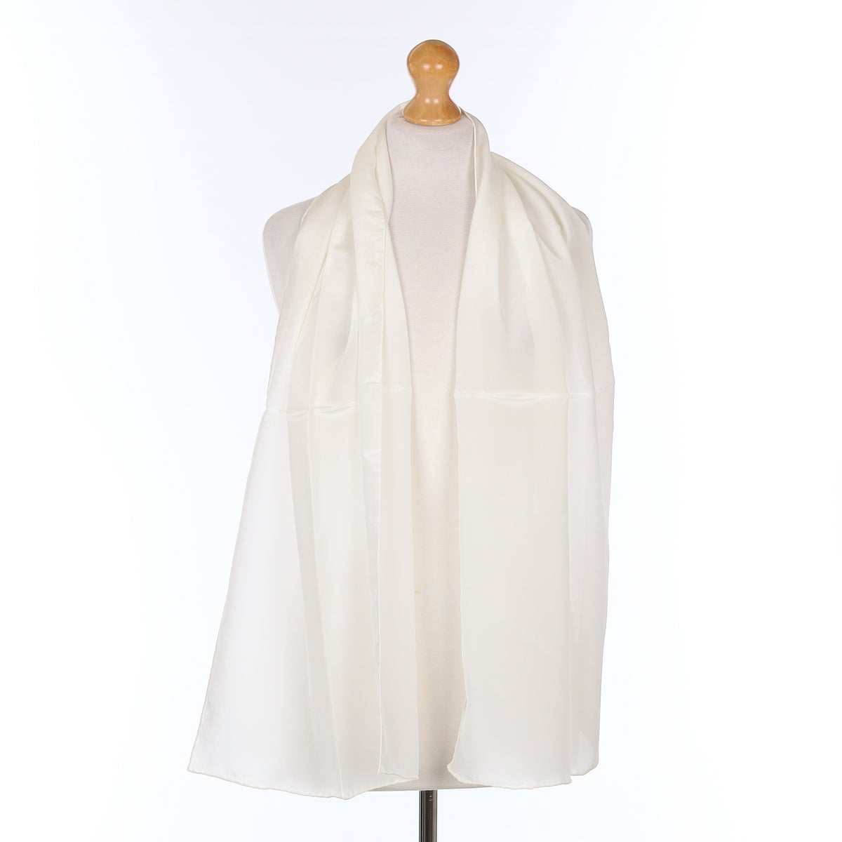 Brand New Ivory Silk Scarf
