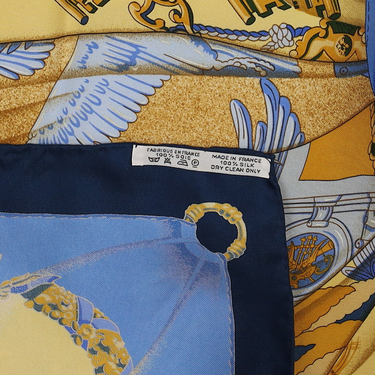 Pristine Boxed Hermès Soleil de Soie Vintage Silk Scarf