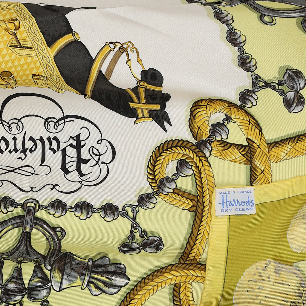 Hermès Palefrois Silk Scarf