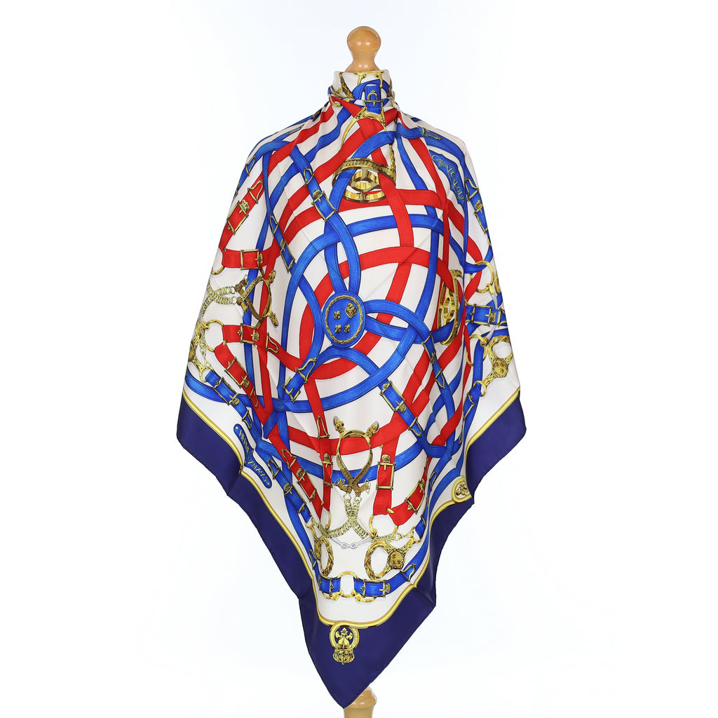 Hermès Cavalcadour Silk Scarf