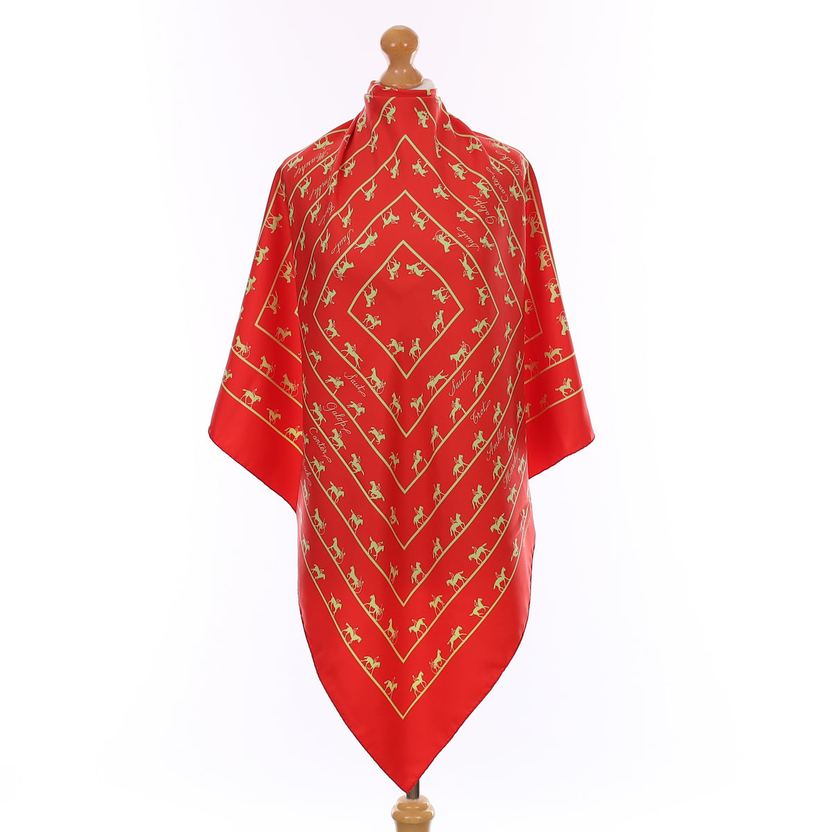 Pristine Hermès Les Allures Silk Scarf