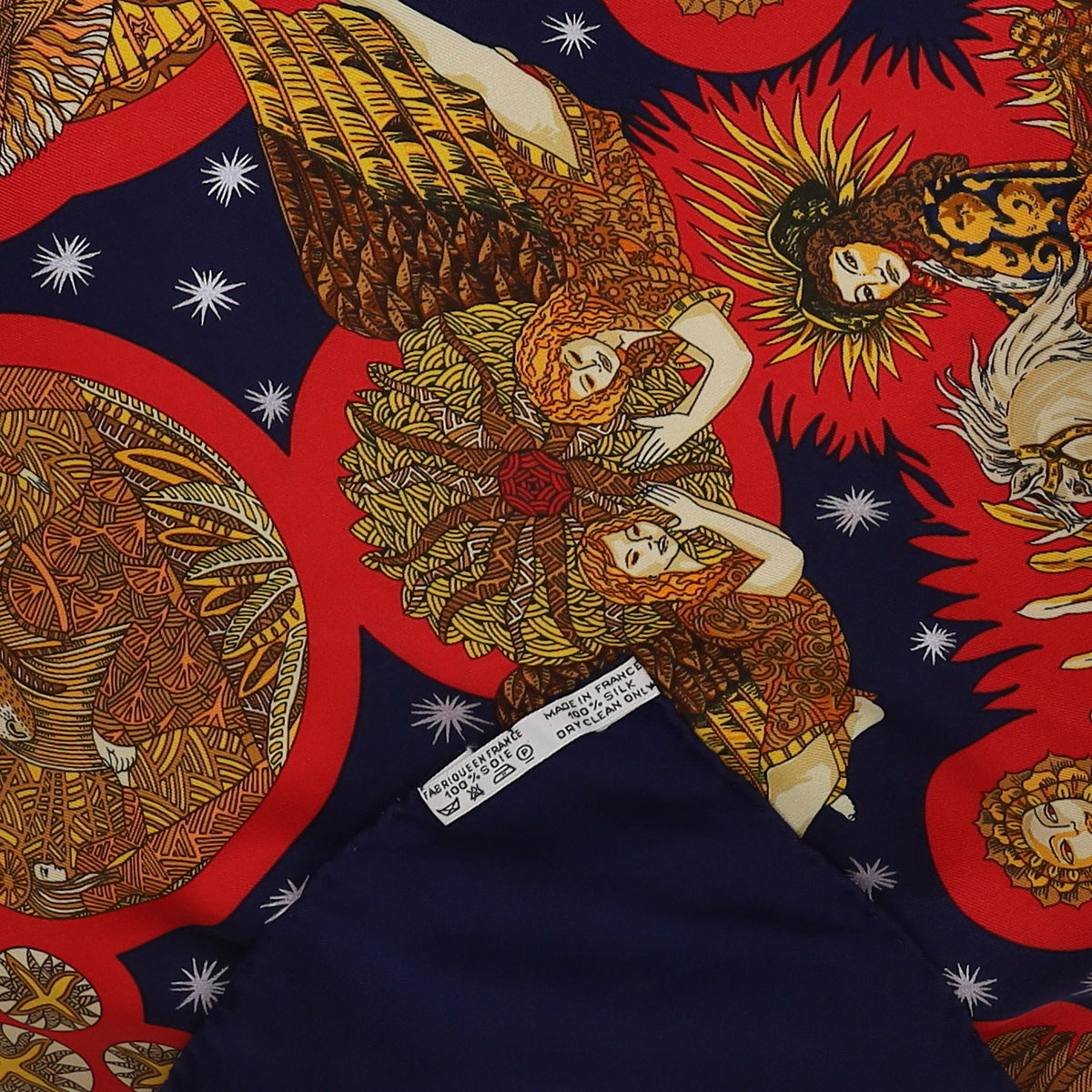 Hermès Le Roy Soleil Silk Scarf