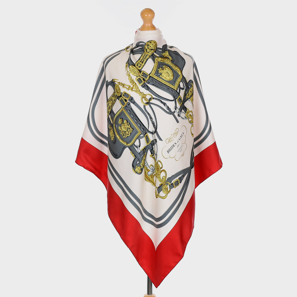 Hermès Brides de Gala Vintage Silk Scarf