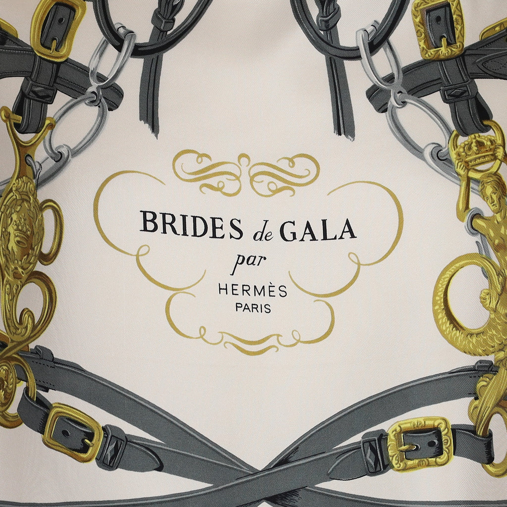 Hermès Brides de Gala Vintage Silk Scarf