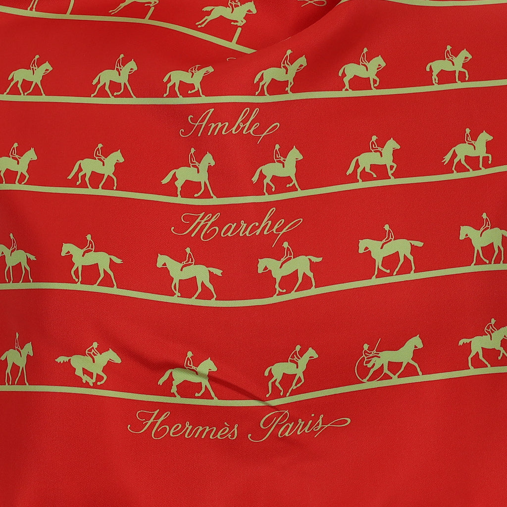 Pristine Hermès Les Allures Silk Scarf
