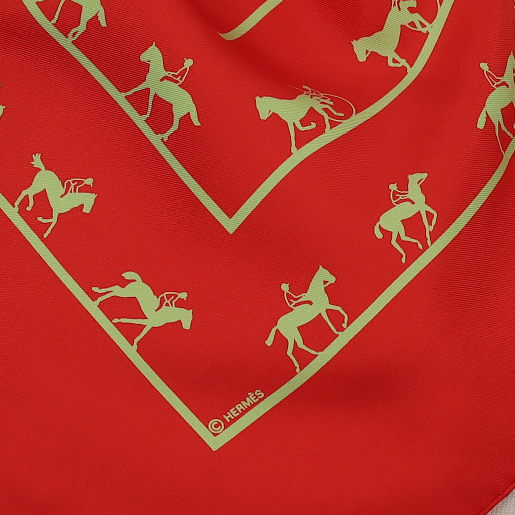 Pristine Hermès Les Allures Silk Scarf