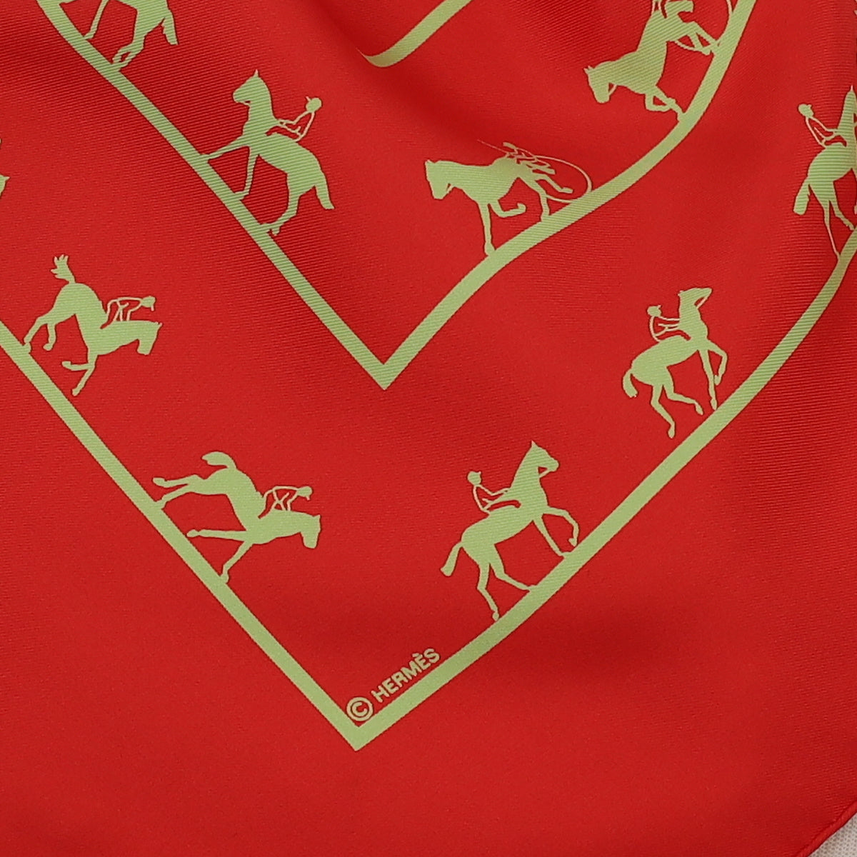 Pristine Hermès Les Allures Silk Scarf