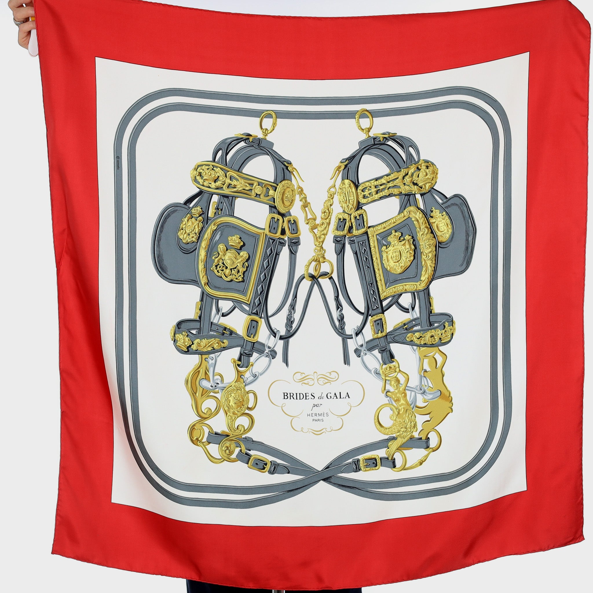 Hermès Brides de Gala Vintage Silk Scarf