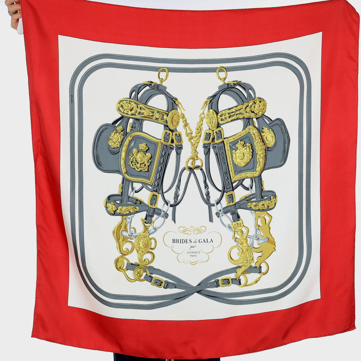 Hermès Brides de Gala Vintage Silk Scarf