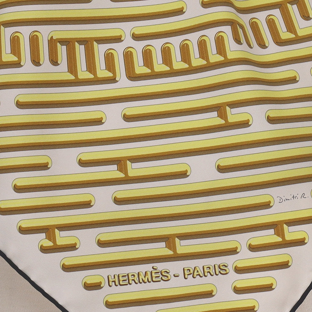 Hermès Parcours D'h Silk Scarf