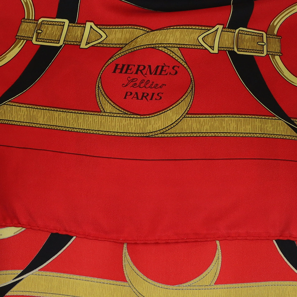 Hermès Eperon d'Or Silk Scarf