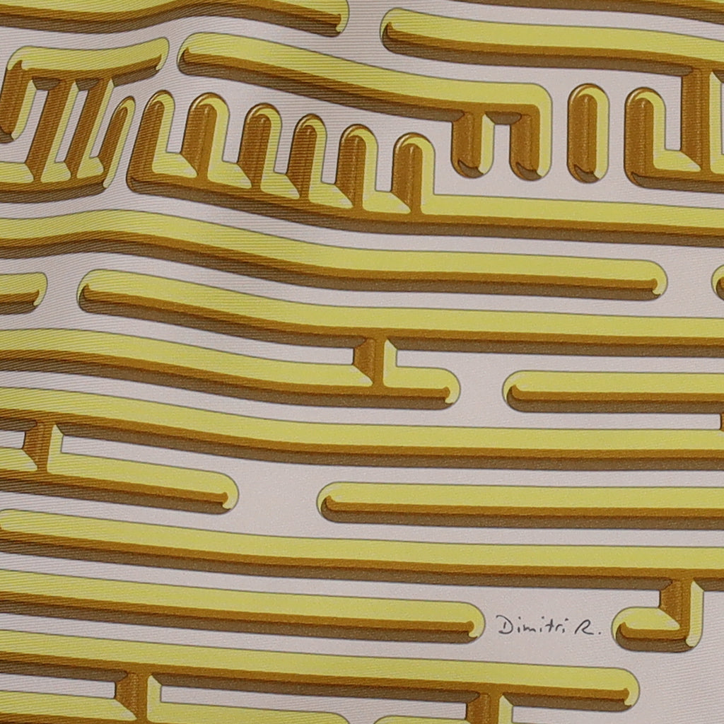 Hermès Parcours D'h Silk Scarf