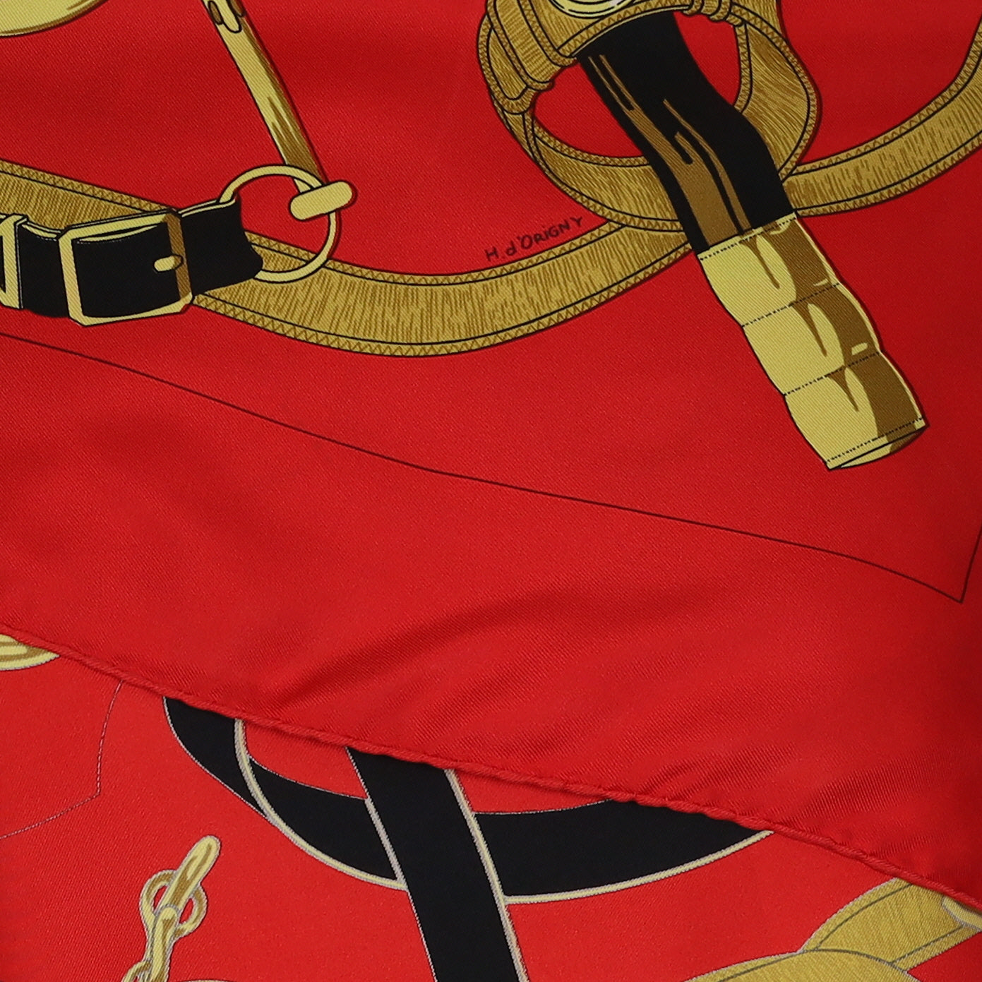 Hermès Eperon d'Or Silk Scarf