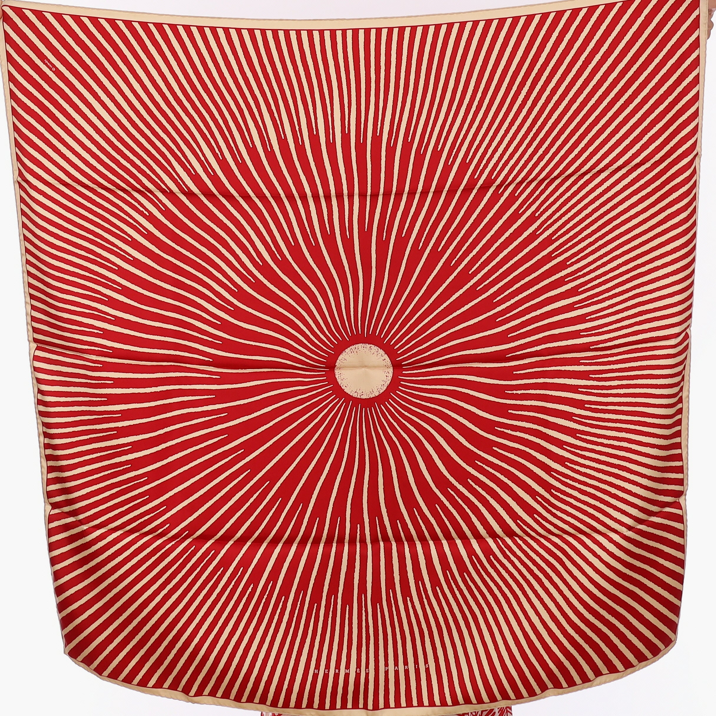 Pristine Boxed Hermès Soleil Silk Scarf