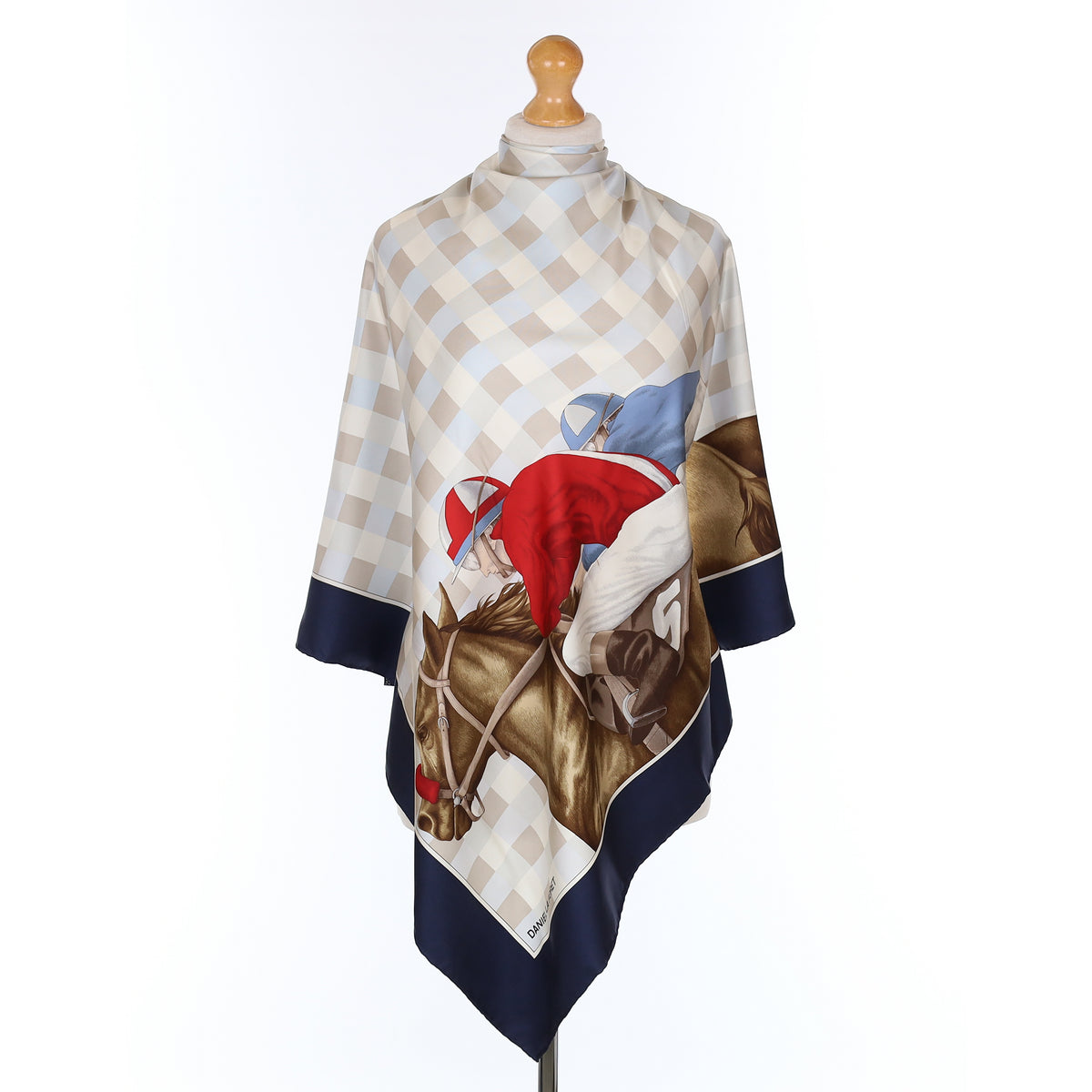 Horse Racing Silk Scarf