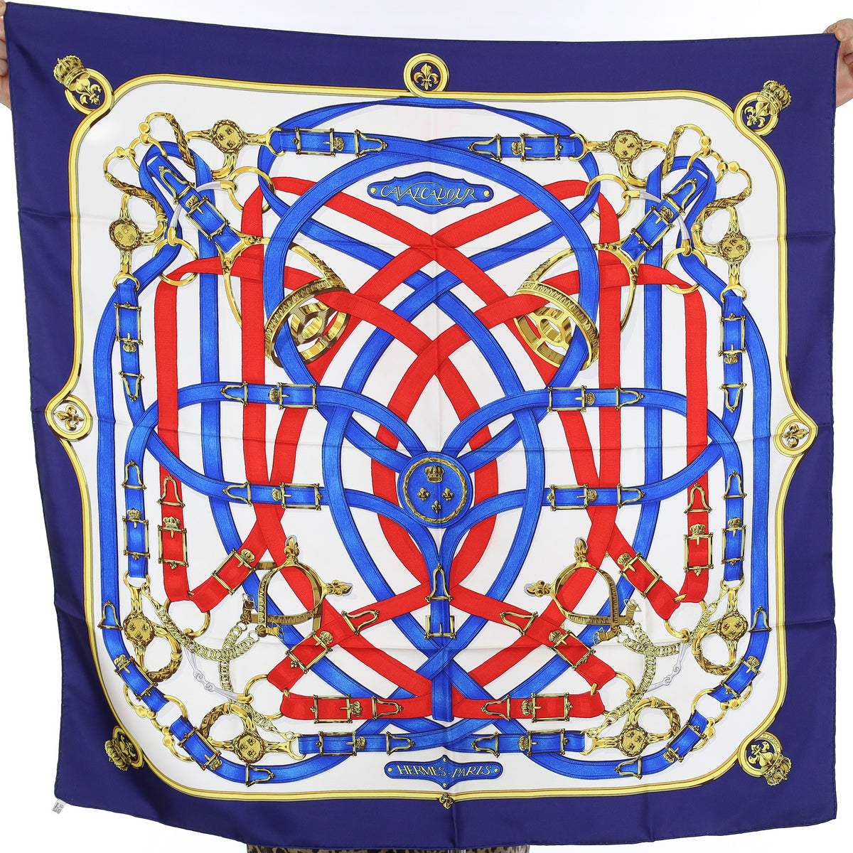 Hermès Cavalcadour Silk Scarf