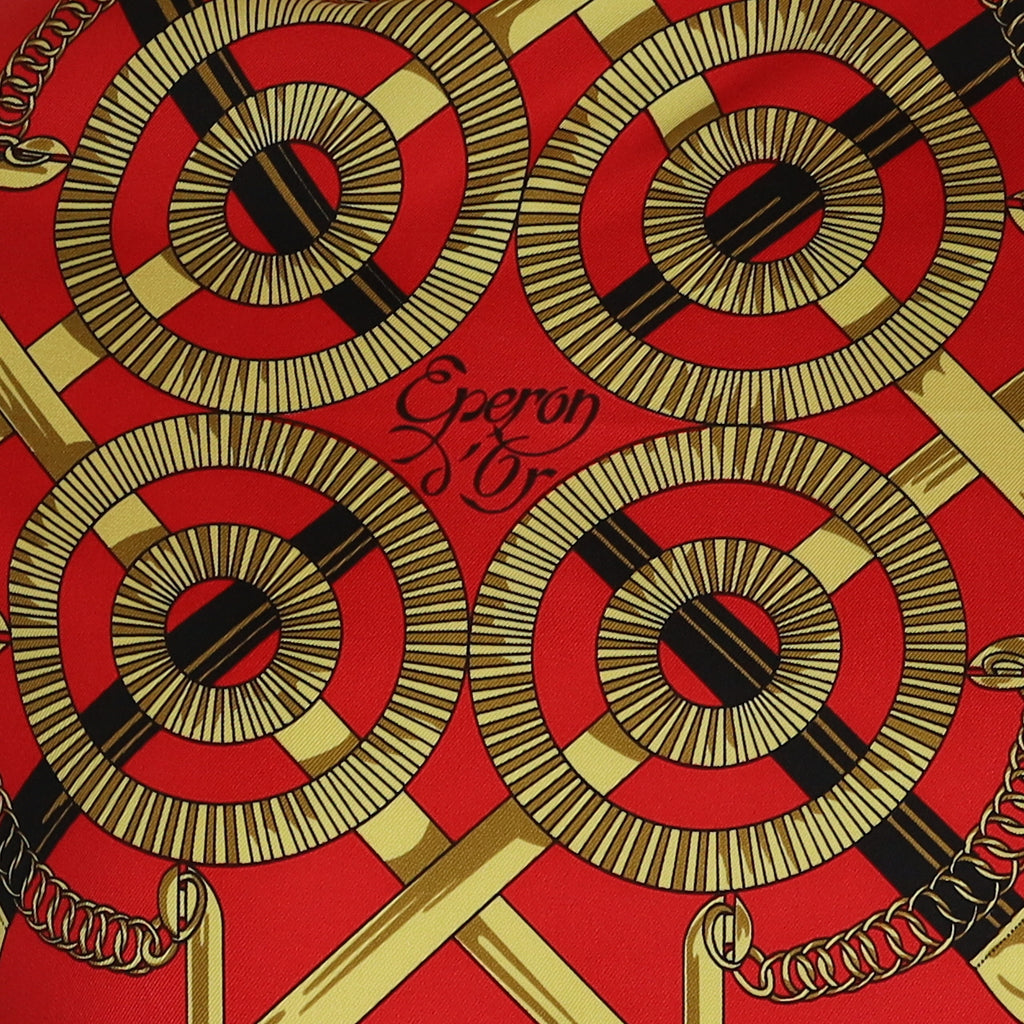 Hermès Eperon d'Or Silk Scarf