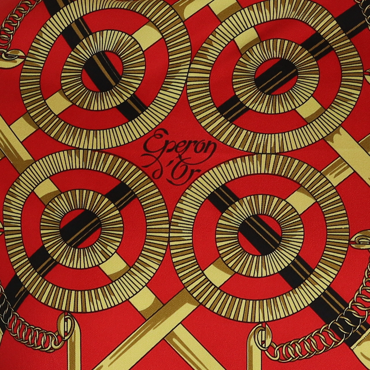 Hermès Eperon d'Or Silk Scarf