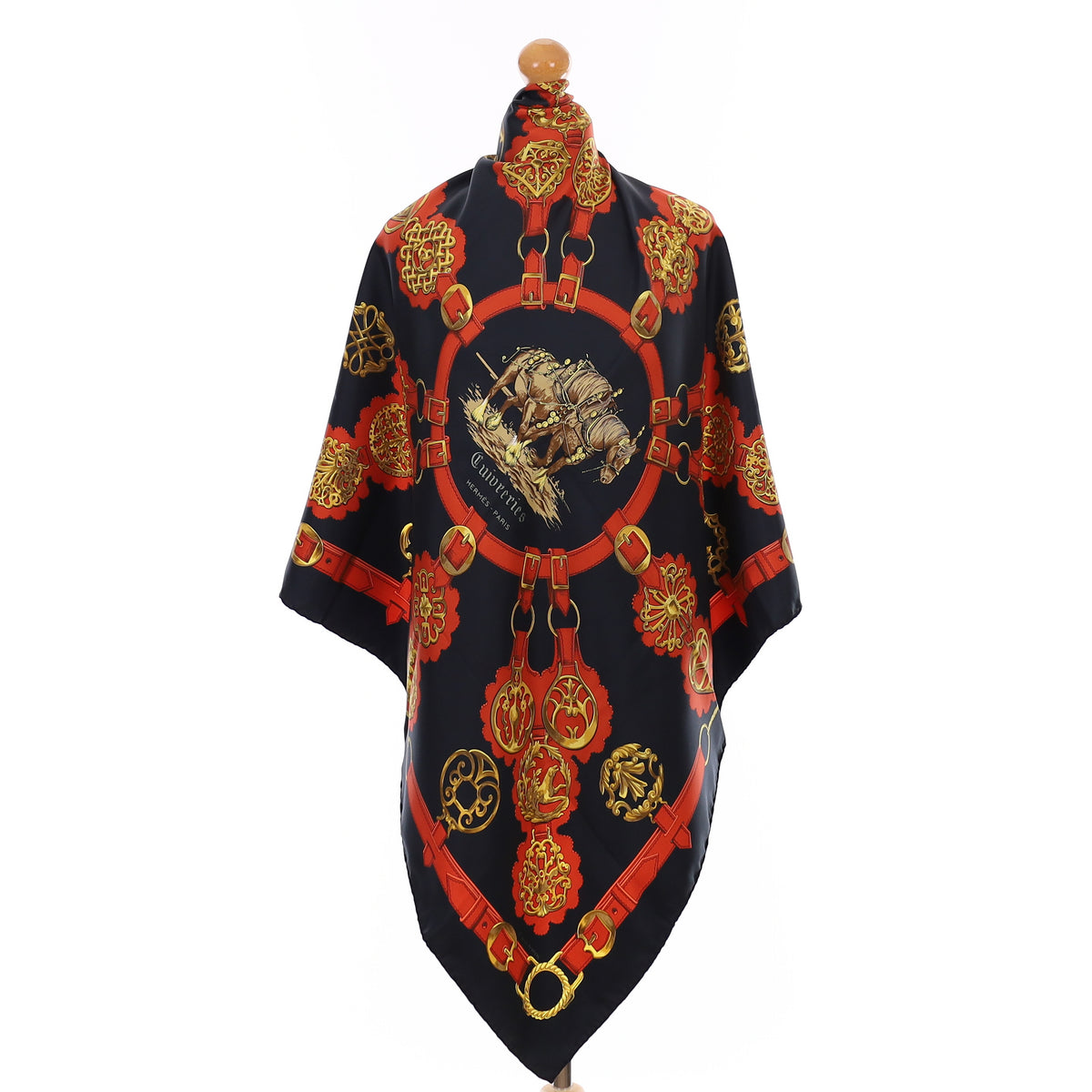 Hermès Cuivreries Silk Scarf