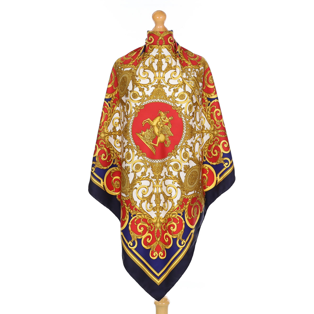 Hermès Les Tuileries Silk Scarf