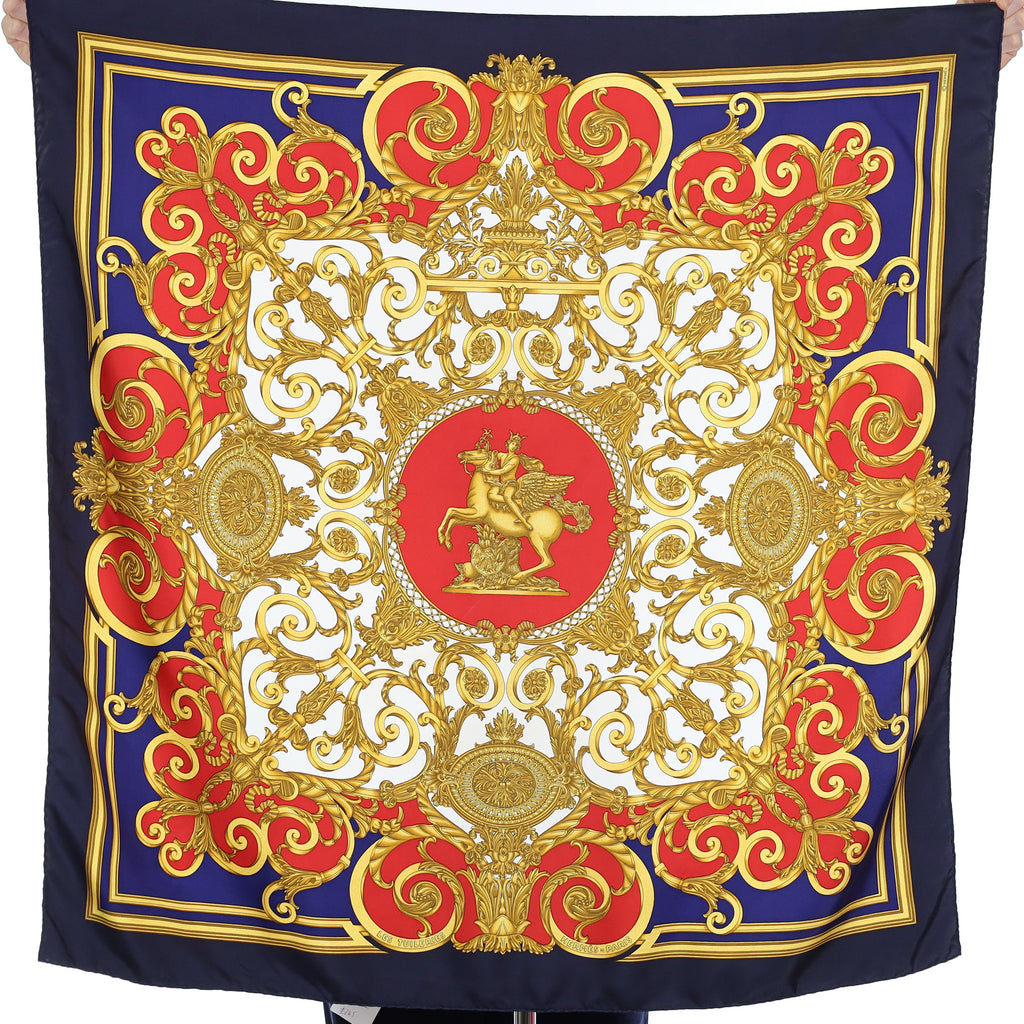 Hermès Les Tuileries Silk Scarf