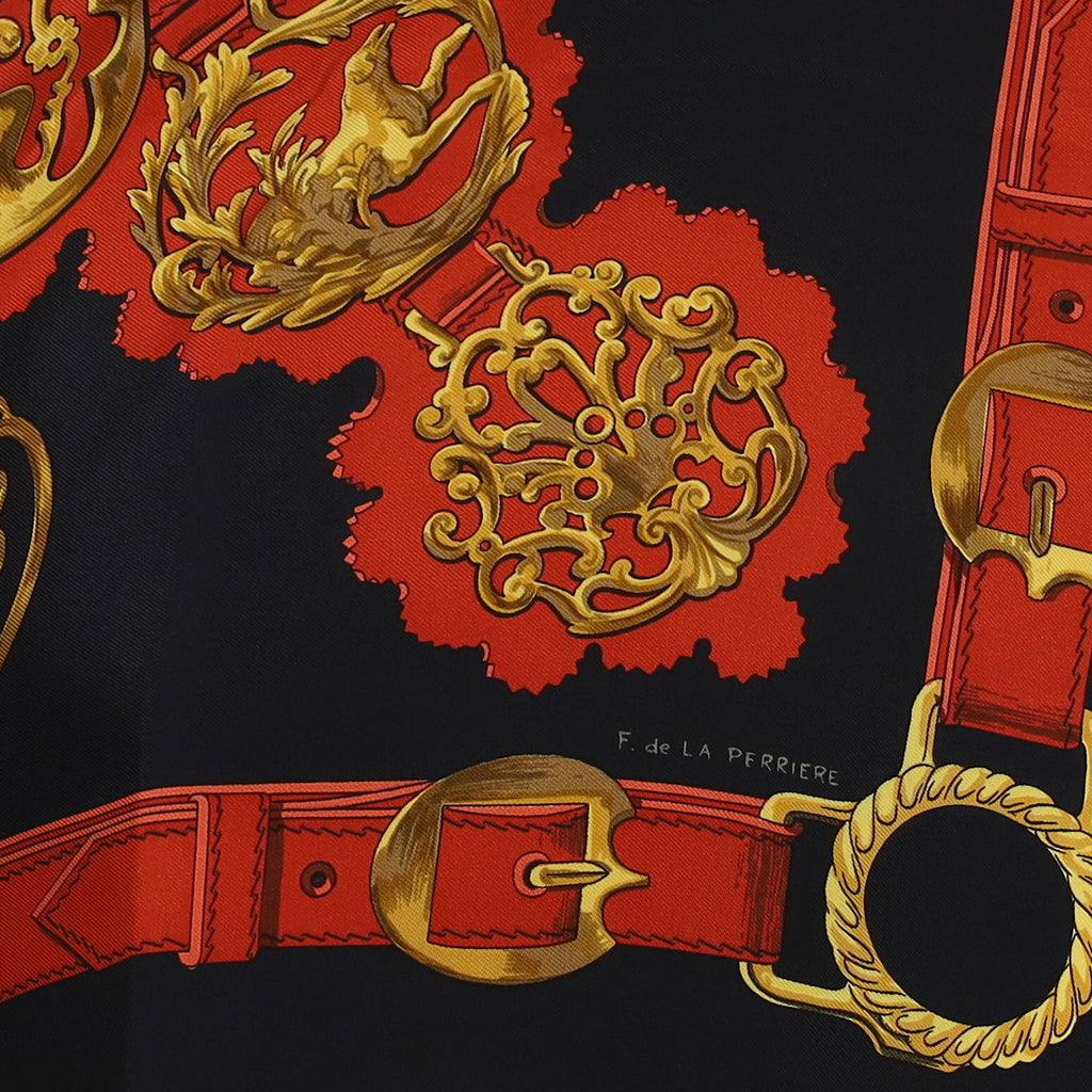 Hermès Cuivreries Silk Scarf