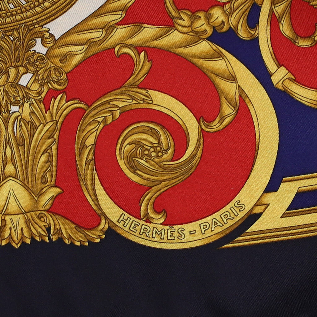 Hermès Les Tuileries Silk Scarf
