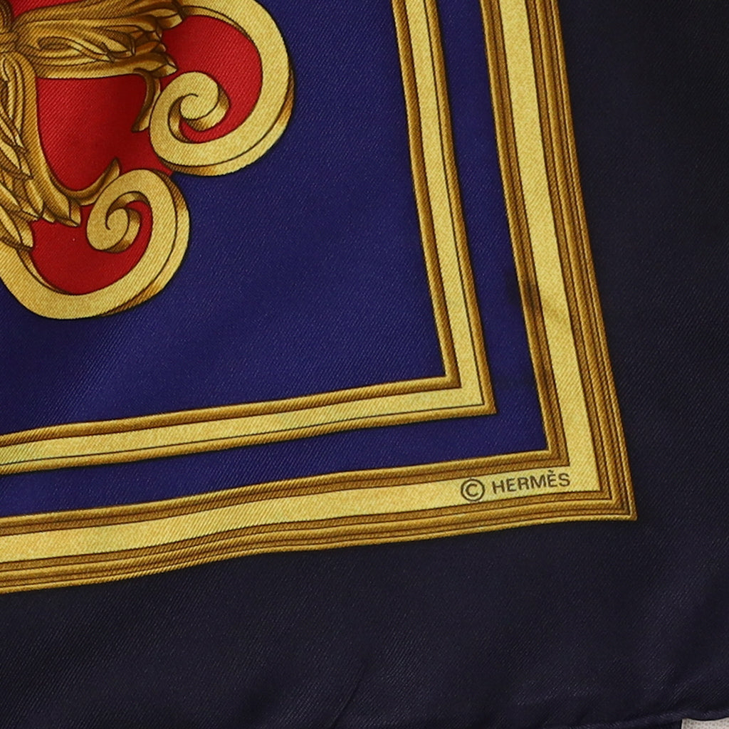 Hermès Les Tuileries Silk Scarf