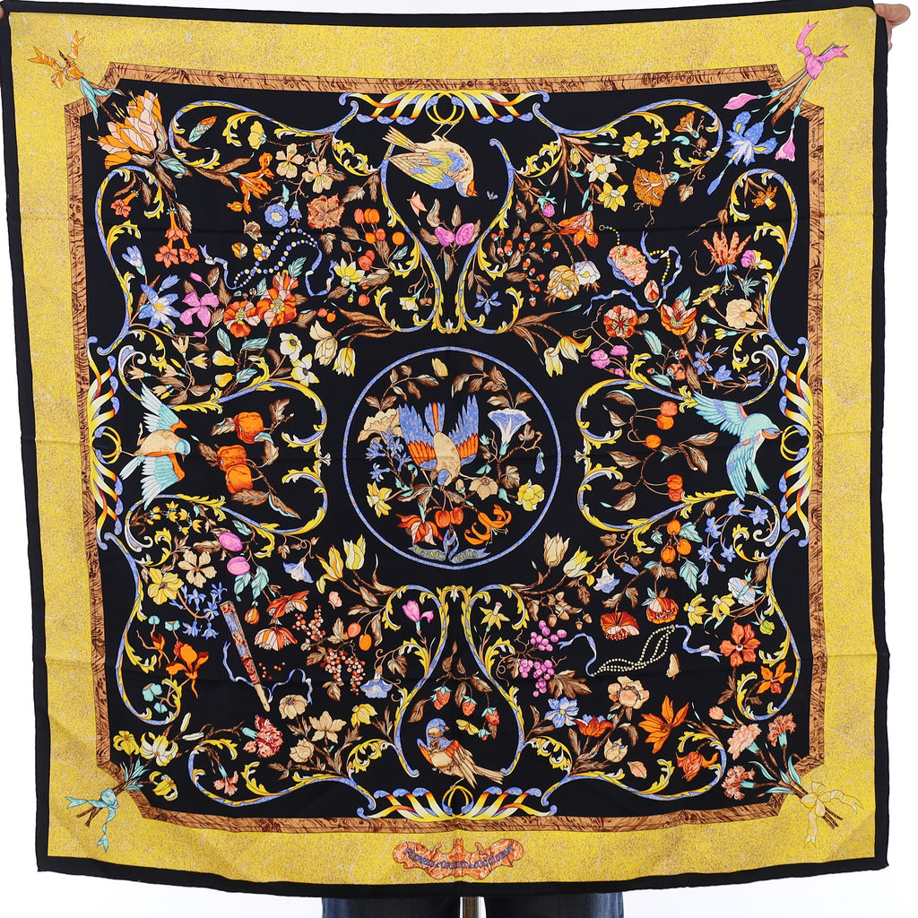 Hermès Pierres d'Orient et d'Occident Silk Scarf
