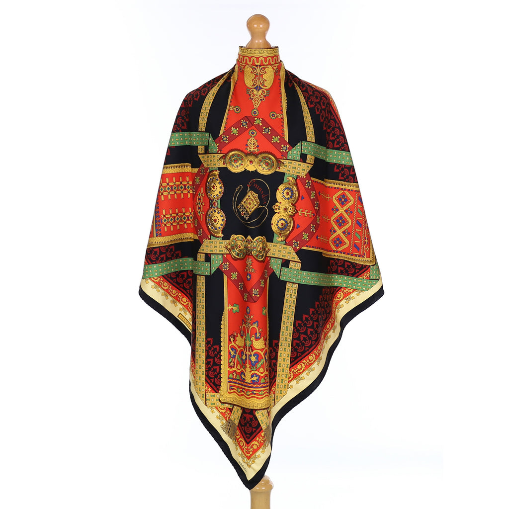 Hermès Brins D'or Silk Scarf