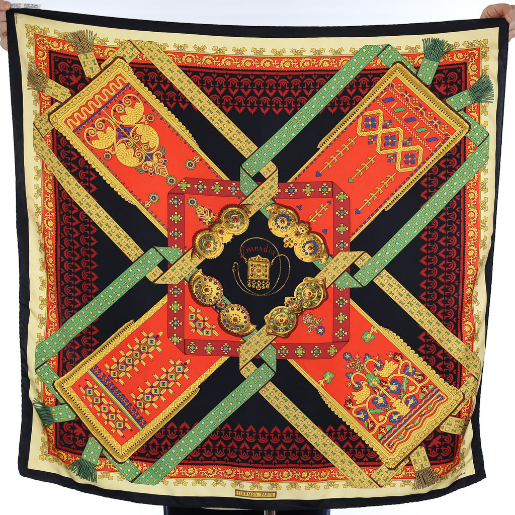 Hermès Brins D'or Silk Scarf