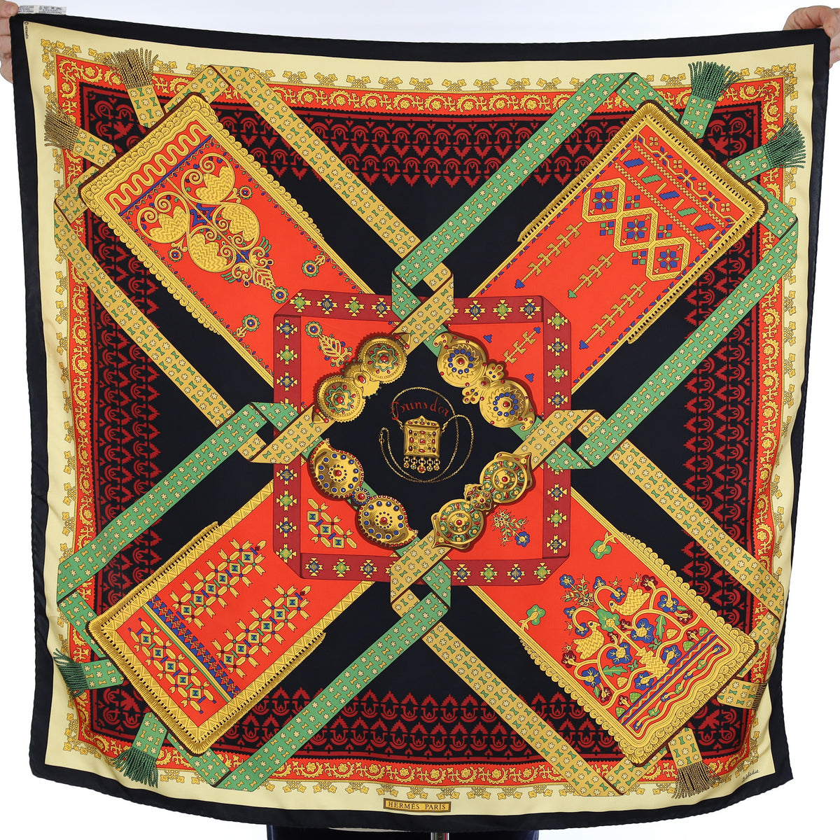 Hermès Brins D'or Silk Scarf