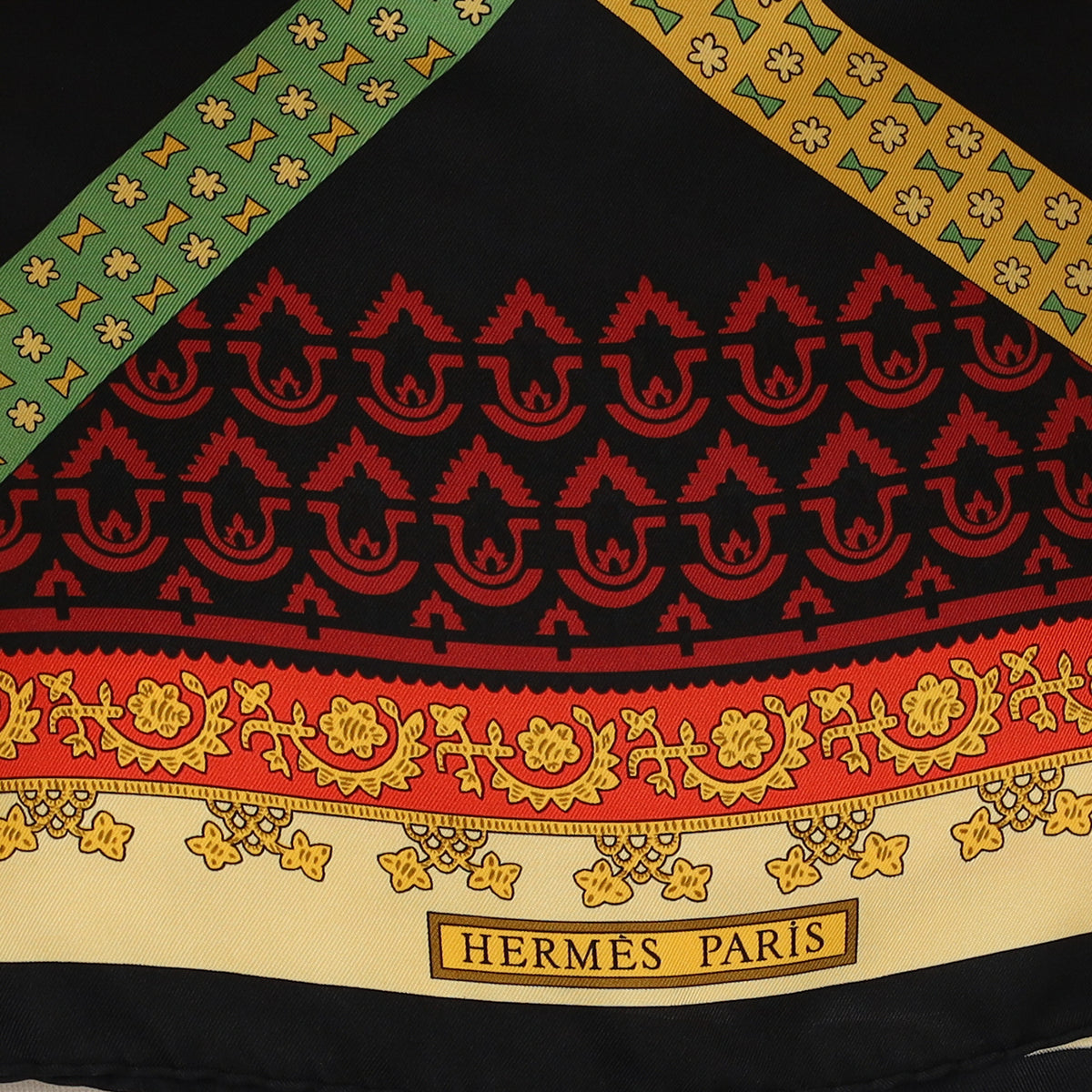 Hermès Brins D'or Silk Scarf