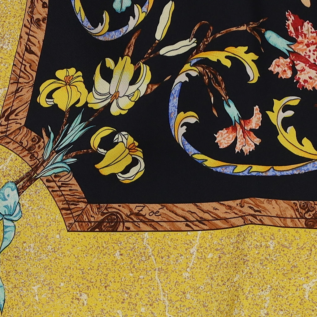 Hermès Pierres d'Orient et d'Occident Silk Scarf
