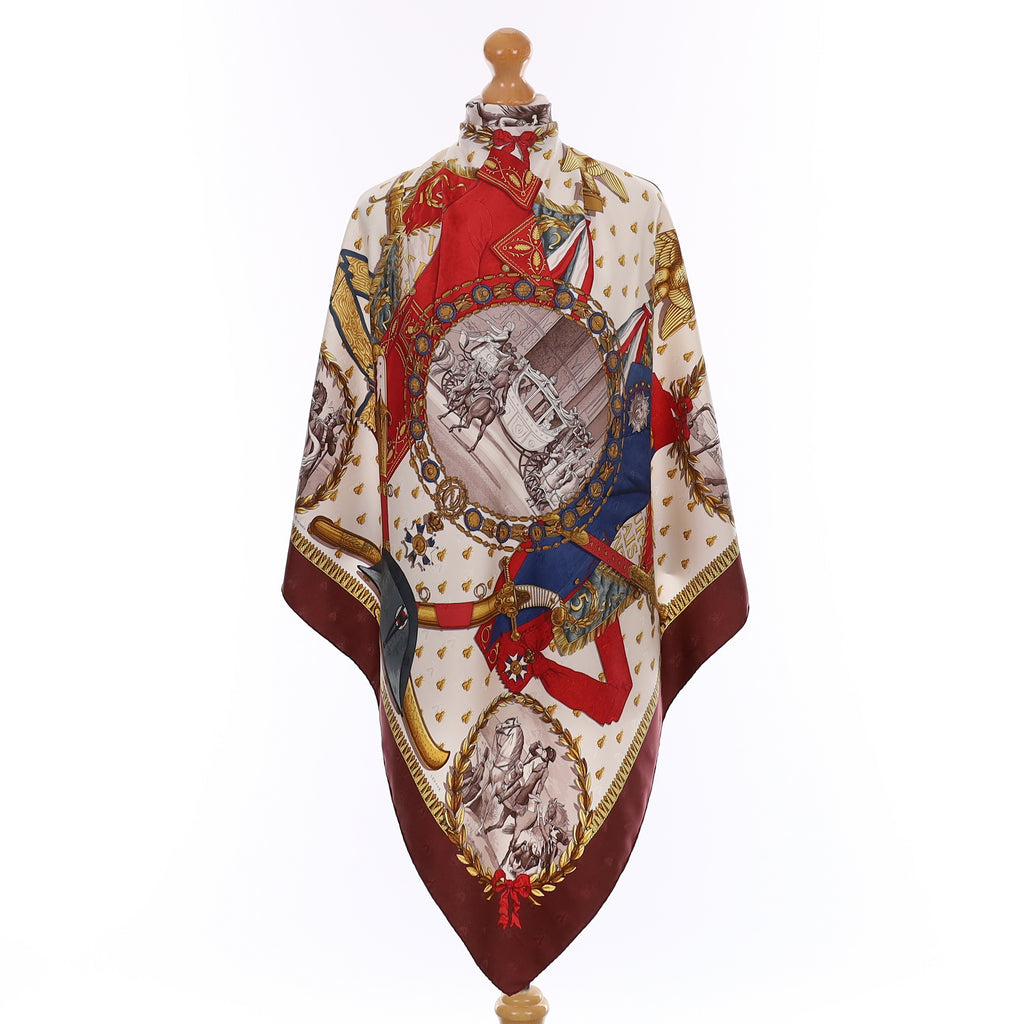 Hermès Napoleon Silk Scarf