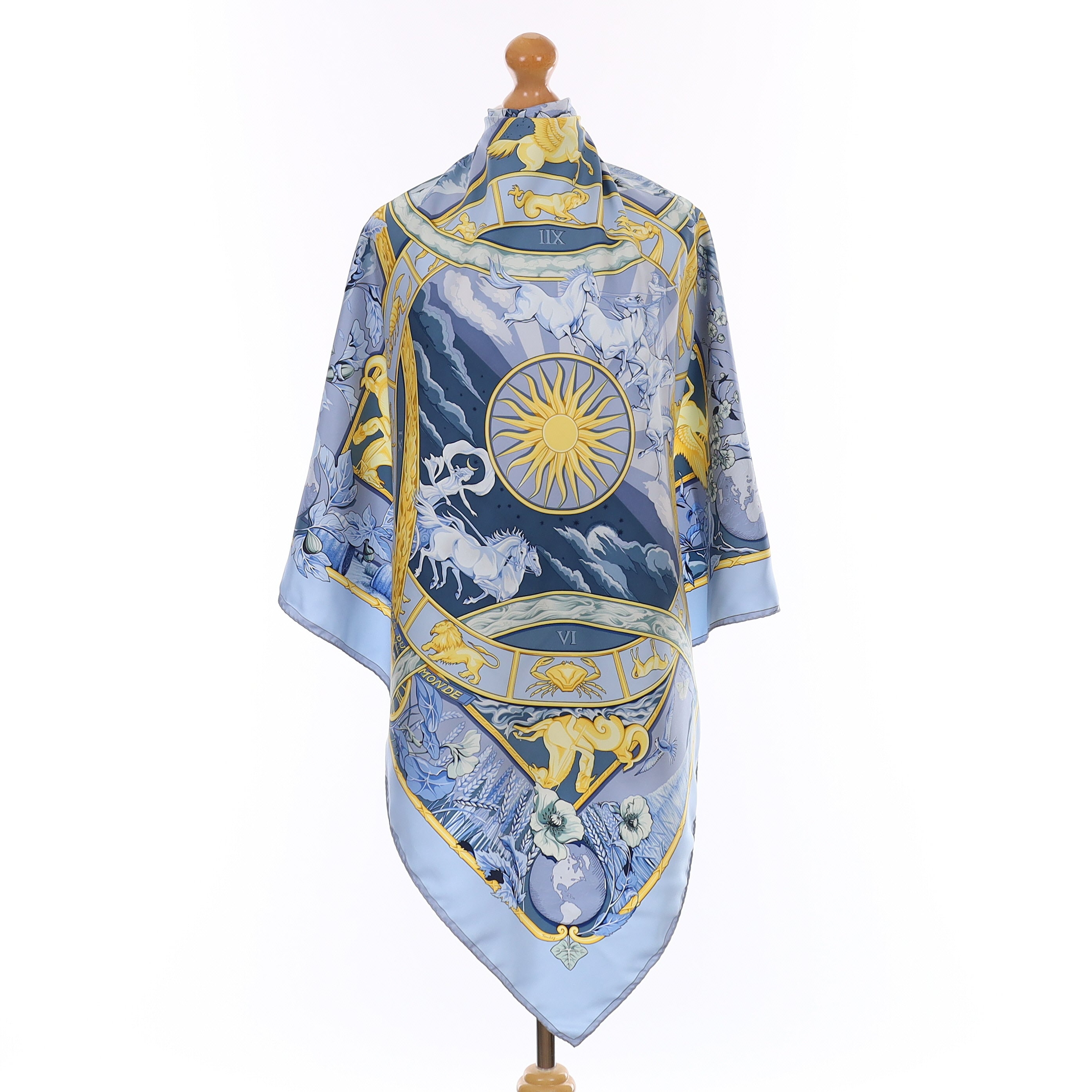 Hermès Rythmes du Monde Silk Scarf