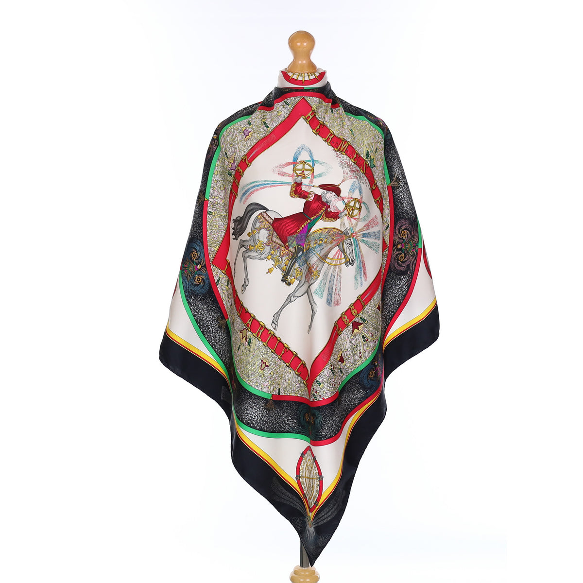 Hermès Feux D'artifice Silk Scarf