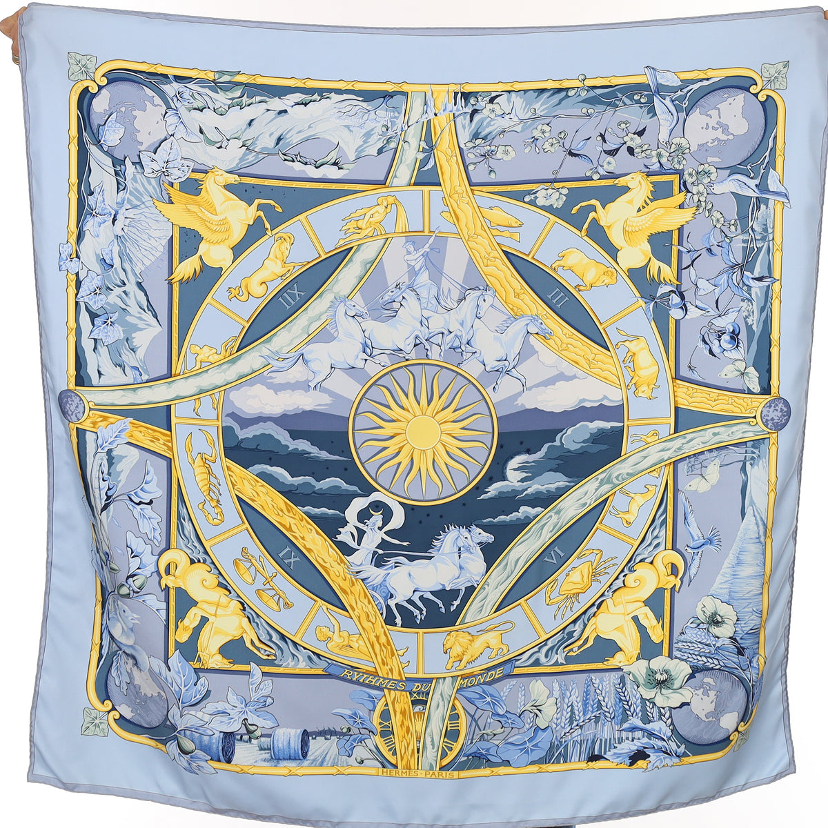 Hermès Rythmes du Monde Silk Scarf