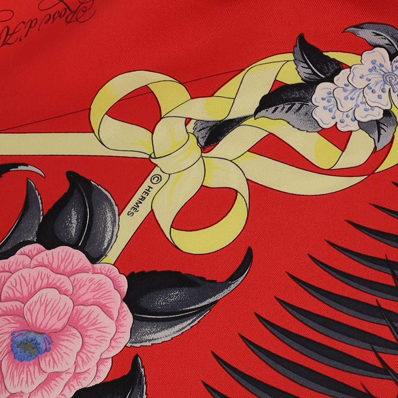Fleurs de L'Opera Hermès Silk Scarf