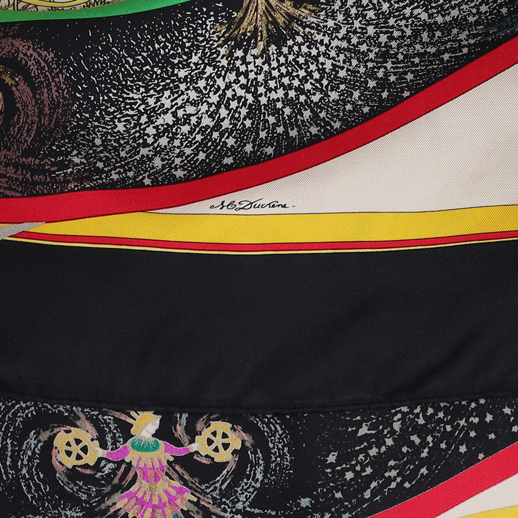Hermès Feux D'artifice Silk Scarf