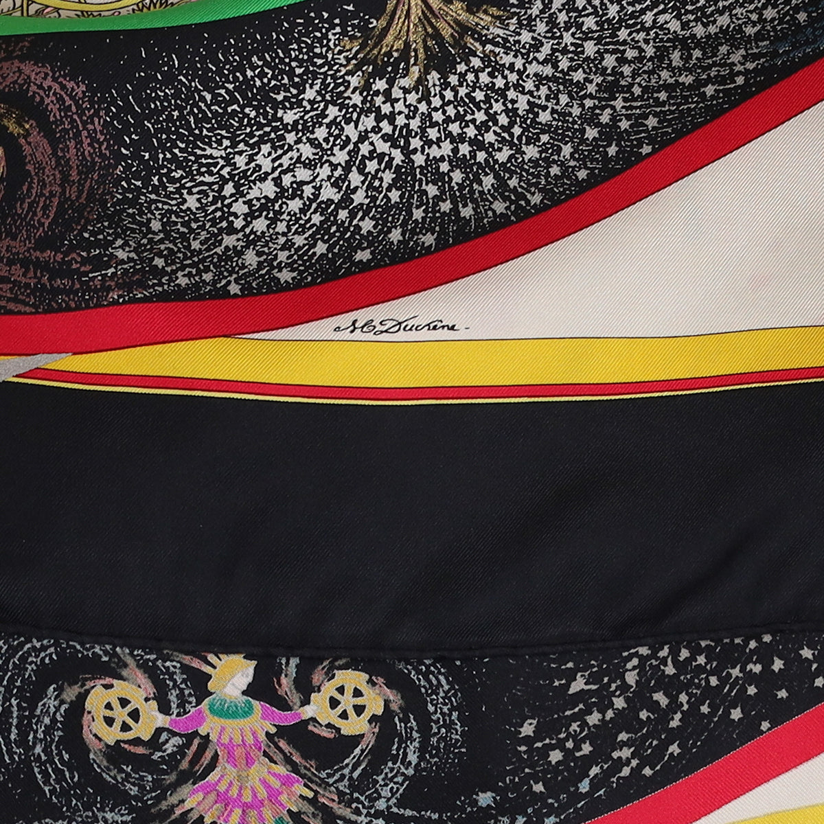 Hermès Feux D'artifice Silk Scarf