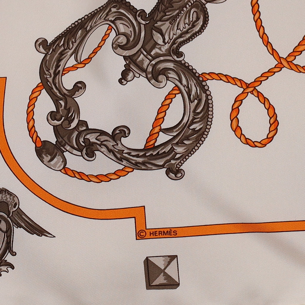 Hermès Les Clefs Silk Scarf