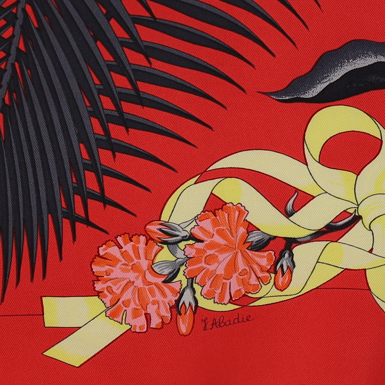 Fleurs de L'Opera Hermès Silk Scarf